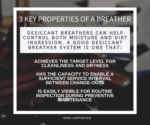 Desiccant Breathers Benefits, What are Desiccant Breathers